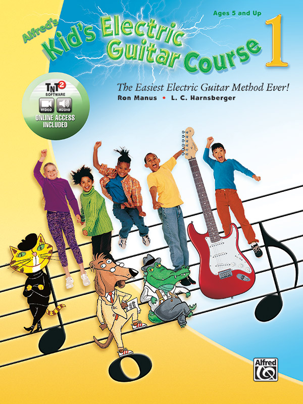 Alfred's Kid's Electric Guitar Course 1: Guitar Book & Online Video