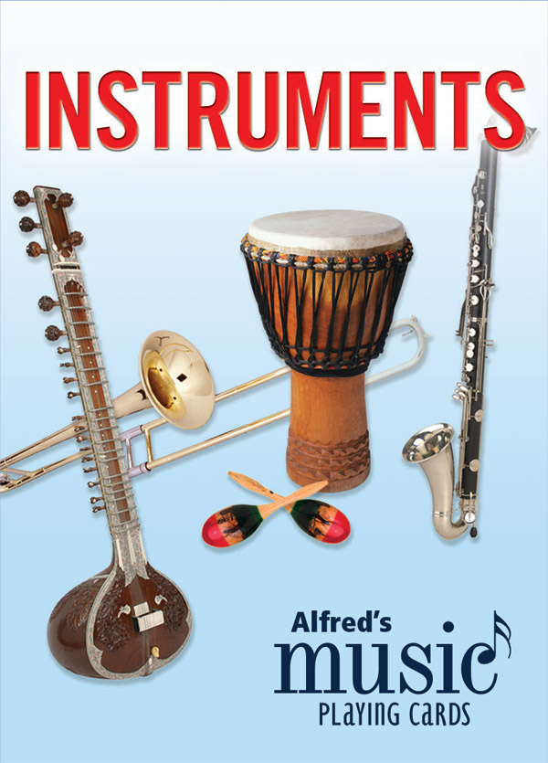 Alfred’s Music Playing Cards: Instruments (1 Pack)