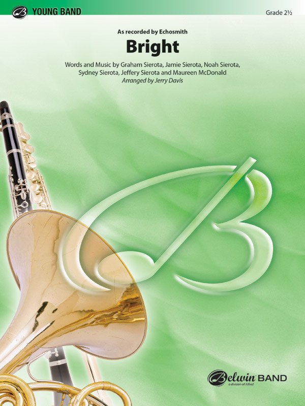 Bright: Score: Concert Band Score - Digital Sheet Music Download
