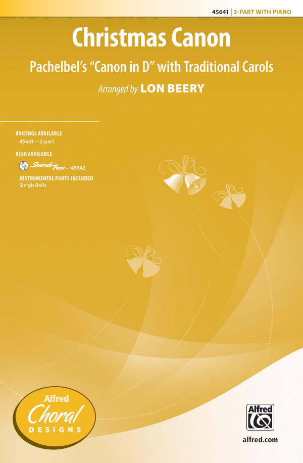 Christmas Canon: 2-Part Choral Octavo: Johann Pachelbel Sheet Music