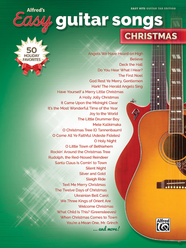 Alfred's easy guitar songs: christmas: easy hits guitar tab book Alfred's Easy Guitar Songs: Christmas: Easy Hits Guitar TAB Book