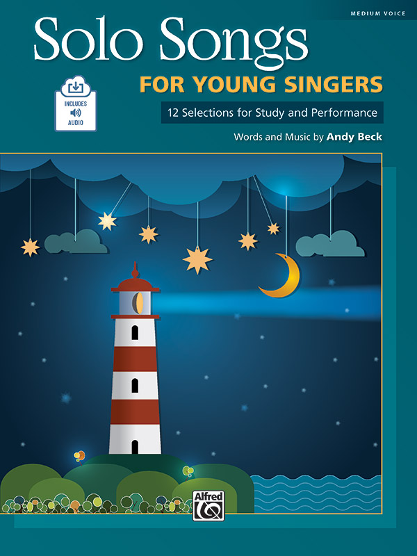 Andy Beck : Solo Songs for Young Singers - Medium Voice : Solo : Songbook & CD : 038081538525  : 00-46839