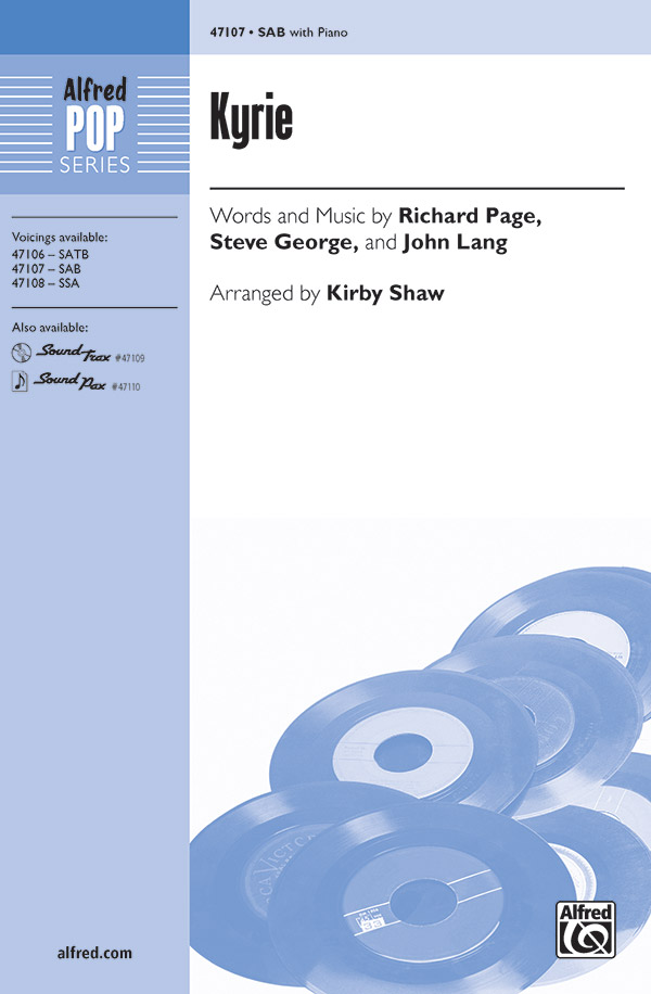 Kyrie : SAB : Kirby Shaw : Sheet Music : 00-47107 : 038081538785 