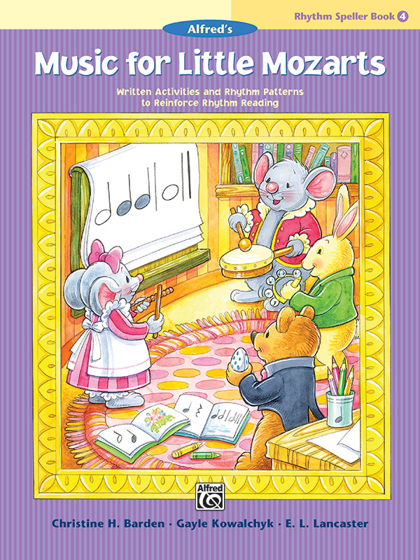 Music for Little Mozarts: Rhythm Speller, Book 4