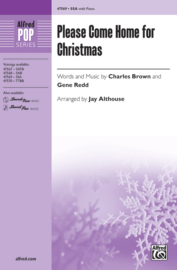 Please Come Home for Christmas : SSA : Jay Althouse : Sheet Music : 00-47569 : 038081542621 