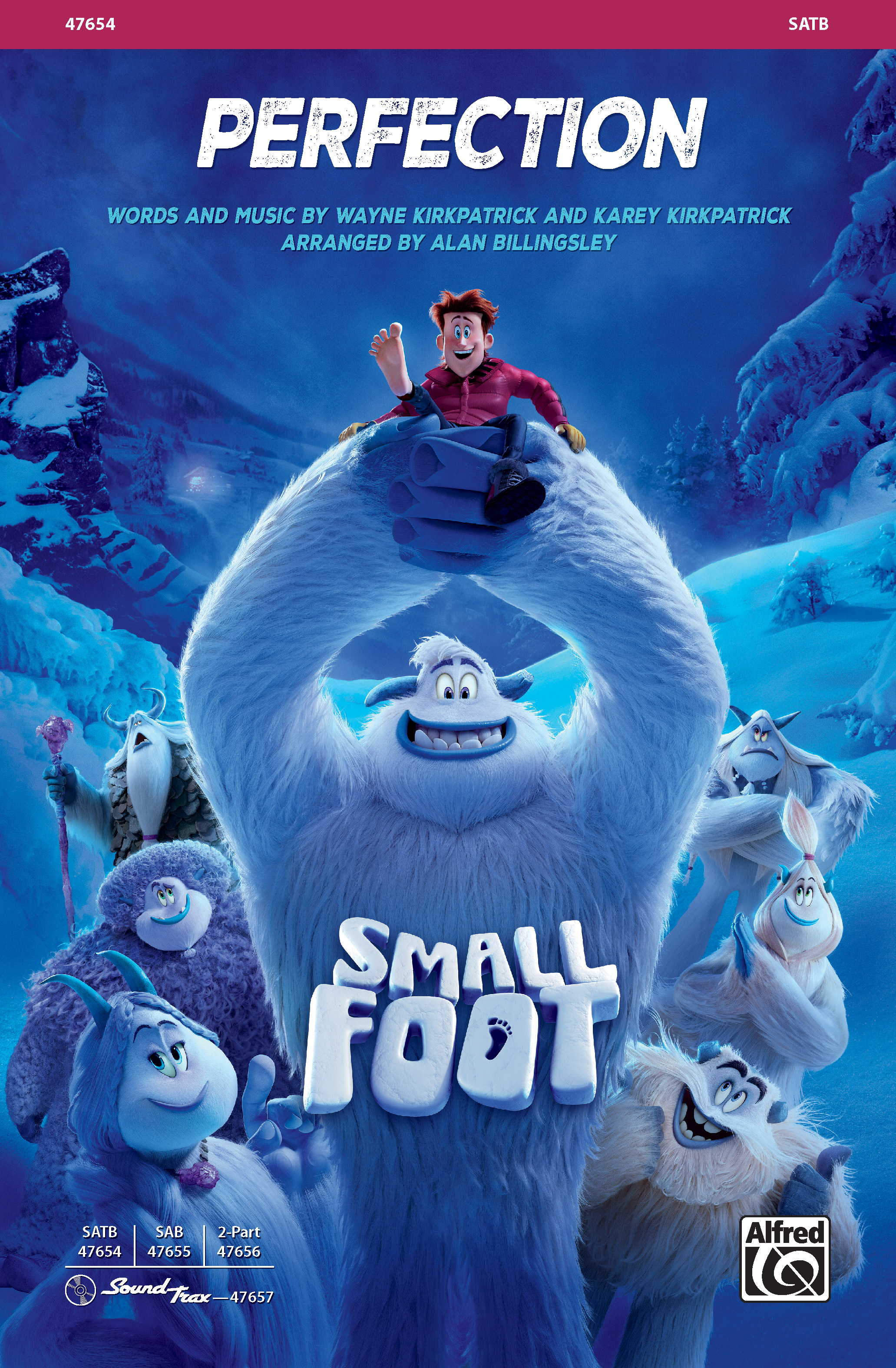 Perfection : SATB : Alan Billingsley : Smallfoot : 1 CD : 00-47654 : 038081543475 