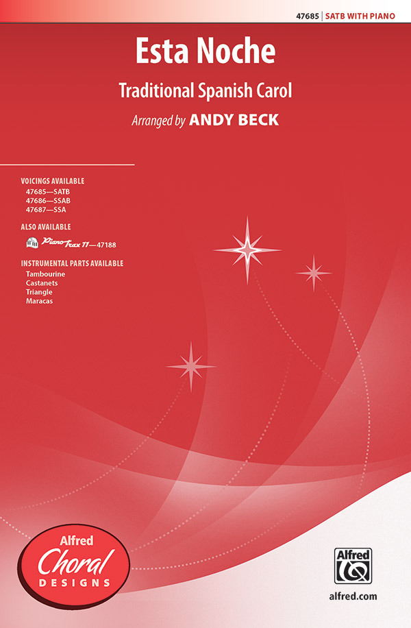 Esta Noche : SATB : Andy Beck : Sheet Music : 00-47685 : 038081543789 