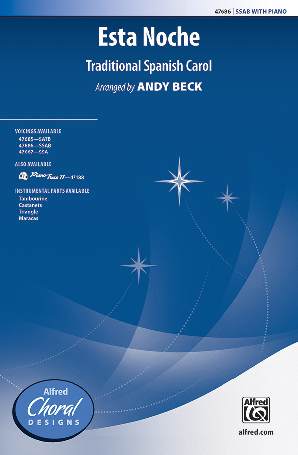 Esta Noche : SSAB : Andy Beck : Sheet Music : 00-47686 : 038081543796 