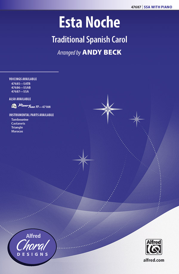 Esta Noche : SSA : Andy Beck : Sheet Music : 00-47687 : 038081543802 
