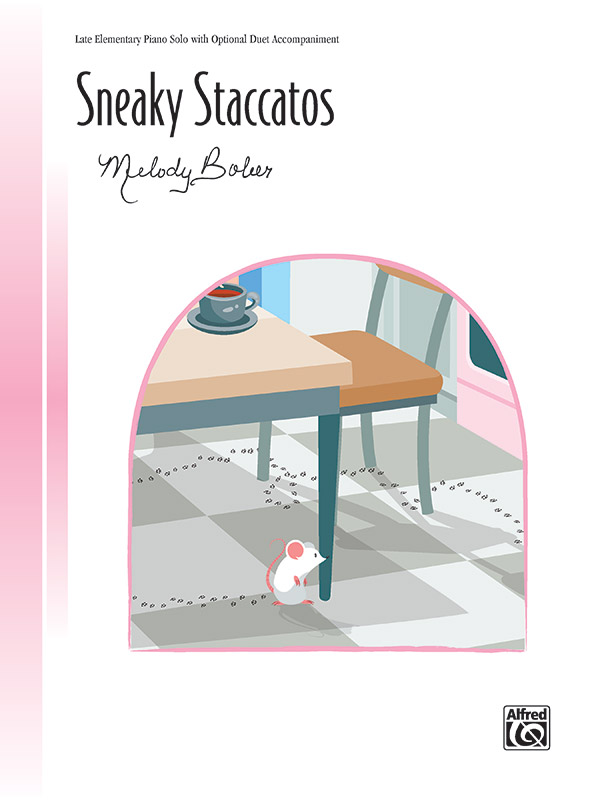 Sneaky Staccatos Piano Solo Sheet Melody Bober Sheet Music 
