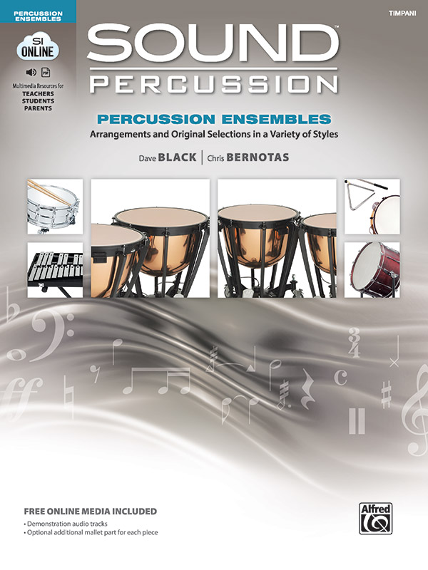 Sound Percussion Ensembles Timpani Book & Online Media