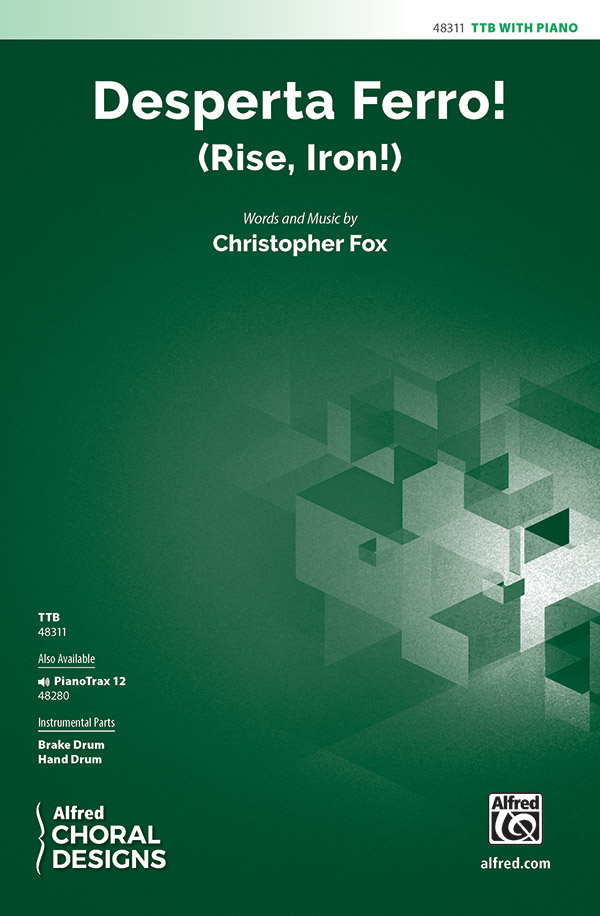 Desperta Ferro! : TTB  : Christopher Fox : Christopher Fox : Sheet Music : 00-48311 : 038081551340 