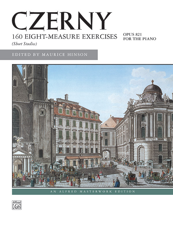 Czerny: 160 8-Measure Exercises, Opus 821: Piano Book: Carl Czerny