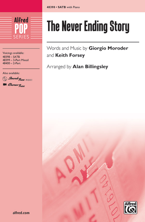 The Never Ending Story : SATB : Alan Billingsley : Songbook : 00-48398 : 038081552217 