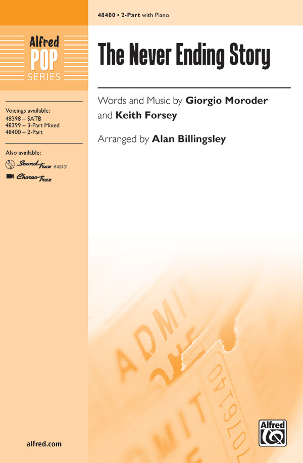 The Never Ending Story : 2-Part : Alan Billingsley : Sheet Music : 00-48400 : 038081552231 