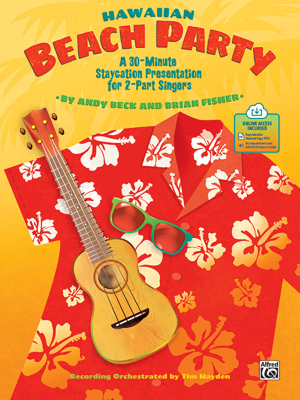 Andy Beck and Brian Fisher : Hawaiian Beach Party : Songbook & Online Audio : 038081560243  : 00-48714