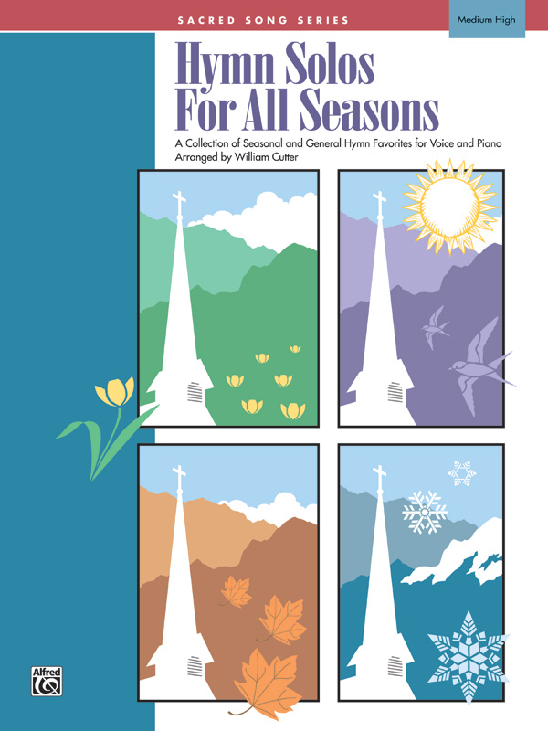 William Cutter : Hymn Solos for All Seasons - Medium High : Solo : Songbook : 038081015767  : 00-4873