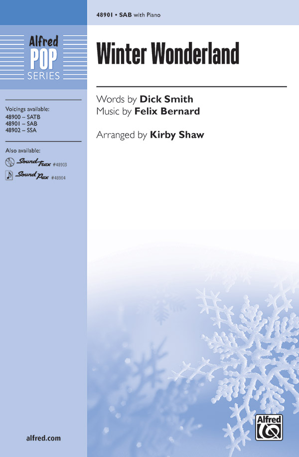Winter Wonderland : SAB : Kirby Shaw : Sheet Music : 00-48901 : 038081562254 