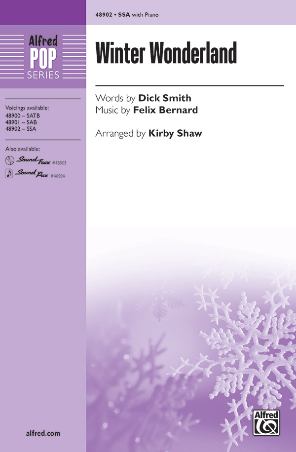Winter Wonderland : SSA : Kirby Shaw : Sheet Music : 00-48902 : 038081562261 