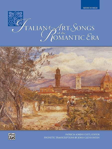 Art Classical Era Songs Italian Art Songs Of The Romantic Era