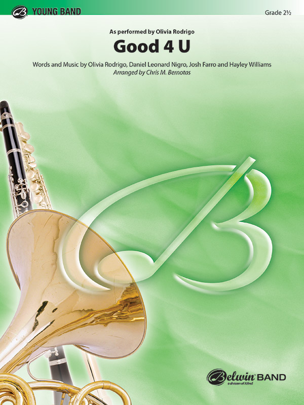 Good 4 U: 2nd B-flat Clarinet: 2nd B-flat Clarinet Part