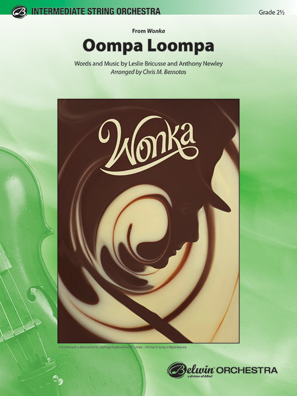 Oompa Loompa: String Orchestra Conductor Score & Parts