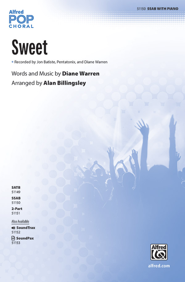 Sweet : SSAB : Alan Billingsley : Jon Batiste : Sheet Music : 00-51150 : 038081581873 