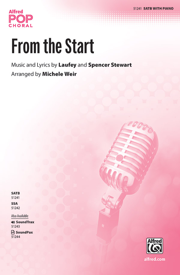 From the Start : SATB : Michele Weir : Laufey : Sheet Music : 00-51241 : 038081582788 