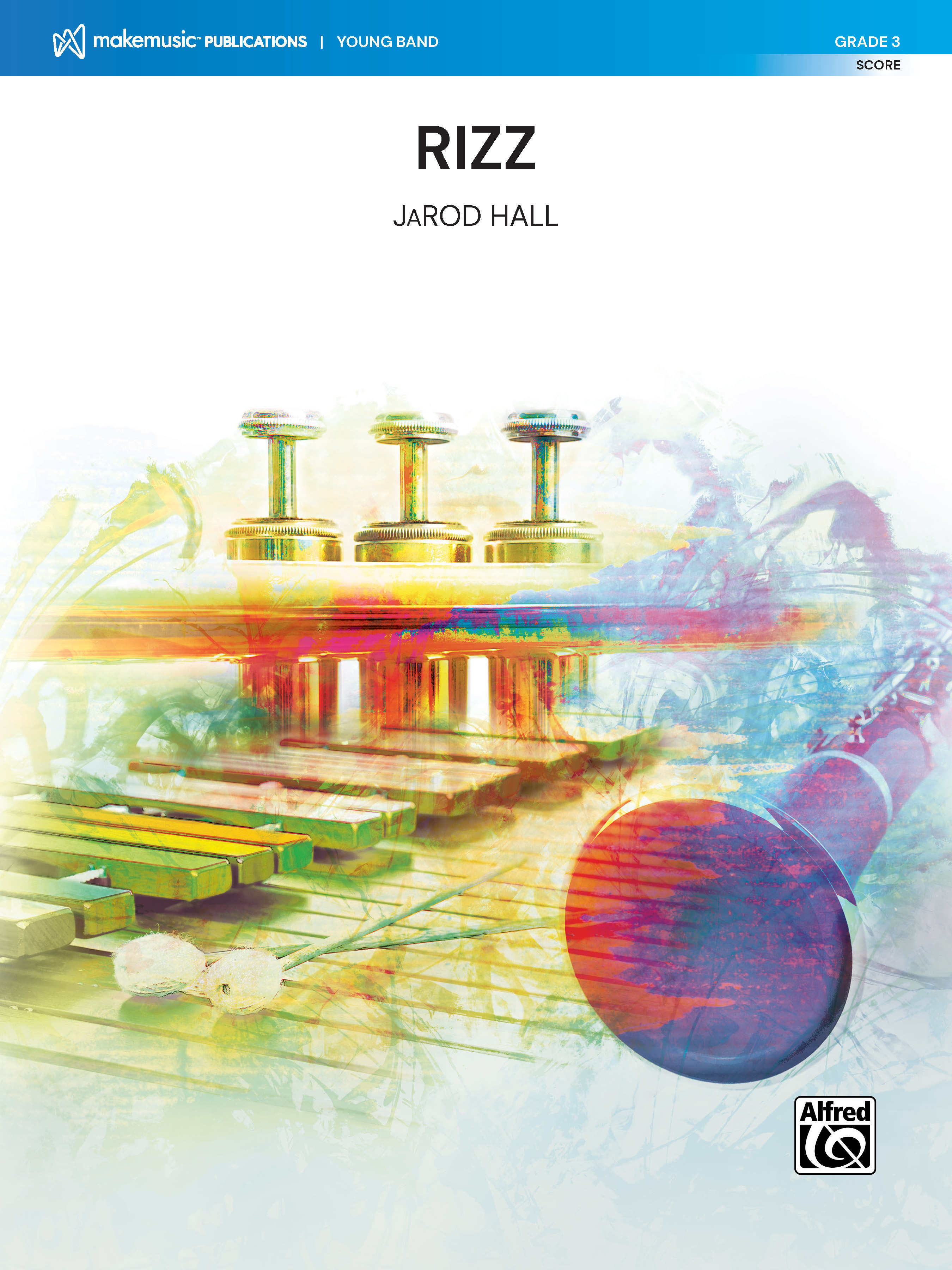Rizz: Concert Band Conductor Score: JaRod Hall | Sheet Music