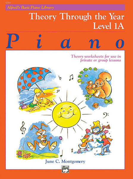 Alfred’s Basic Piano Library: Theory Through the Year Book 1A
