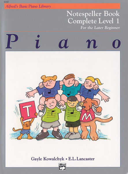 Alfred’s Basic Piano Library: Notespeller Book Complete 1 (1A/1B)