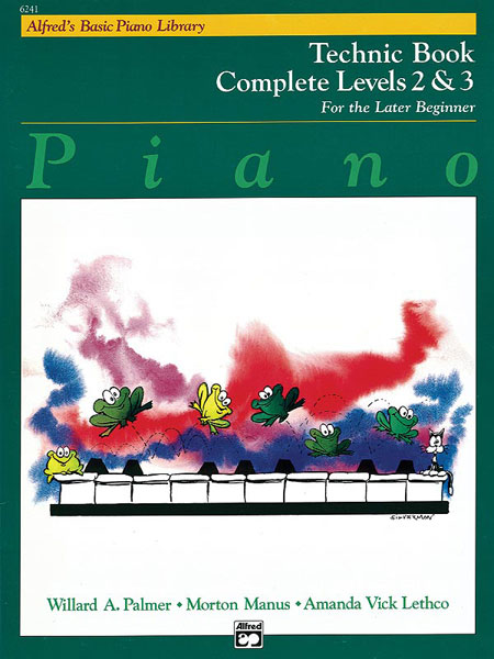 Alfred’s Basic Piano Library: Technic Book Complete 2 & 3