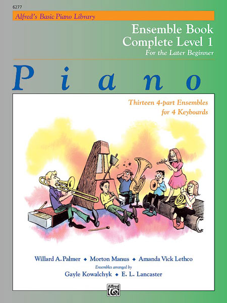 Alfred’s Basic Piano Library: Ensemble Book Complete 1 (1A/1B)