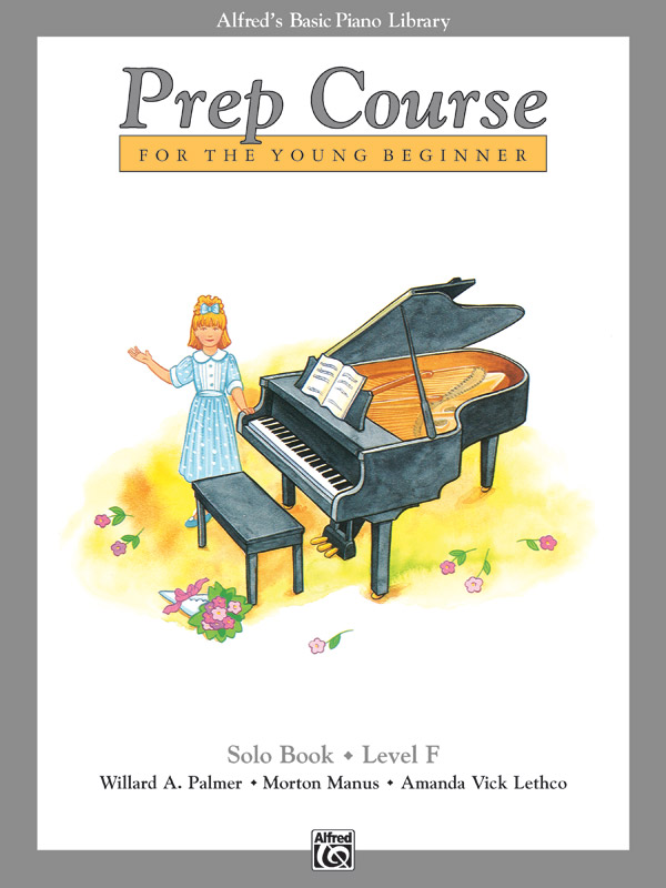 Alfred's Basic Piano Prep Course Solo Book F Piano Book Sheet Music