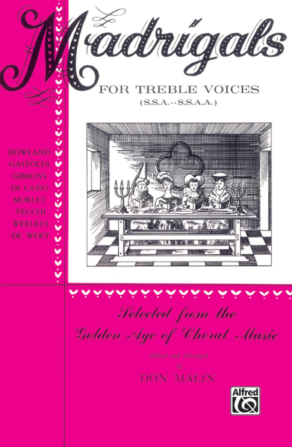 Various Composers : Madrigals for Treble Voices : Treble : Songbook : 029156169607  : 00-64355