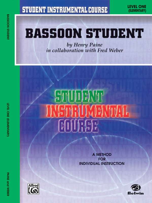 Student Instrumental Course: Bassoon Student, Level I Student Instrumental Course: Bassoon Student, Level I