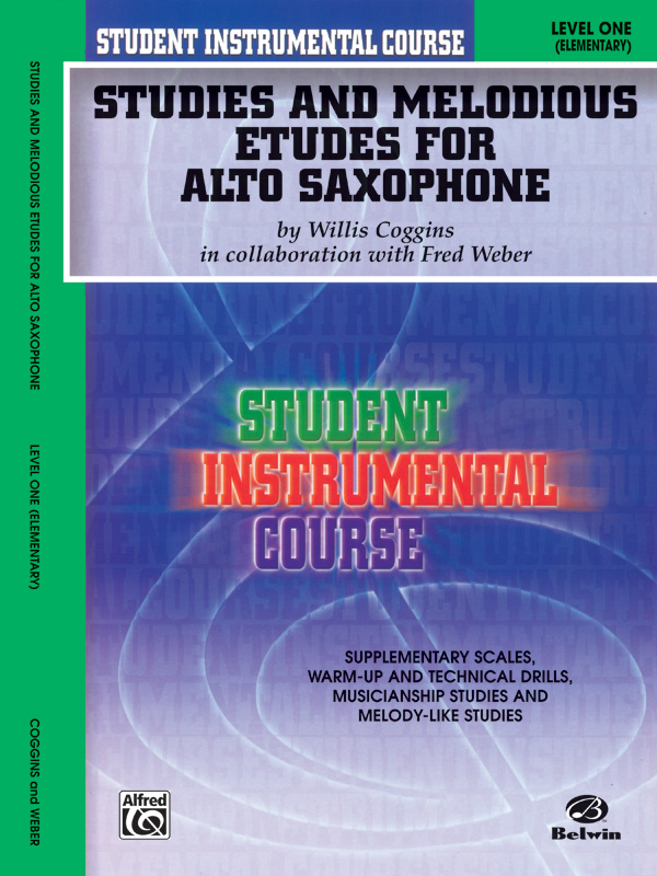 Student Instrumental Course Studies and Melodious Etudes for Alto