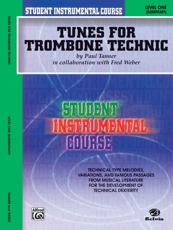 Student Instrumental Course: Tunes for Trombone Technic, Level I