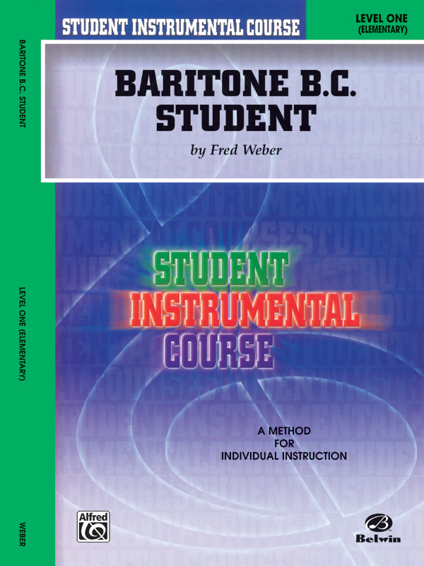 Student Instrumental Course: Baritone (B.C.) Student, Level I