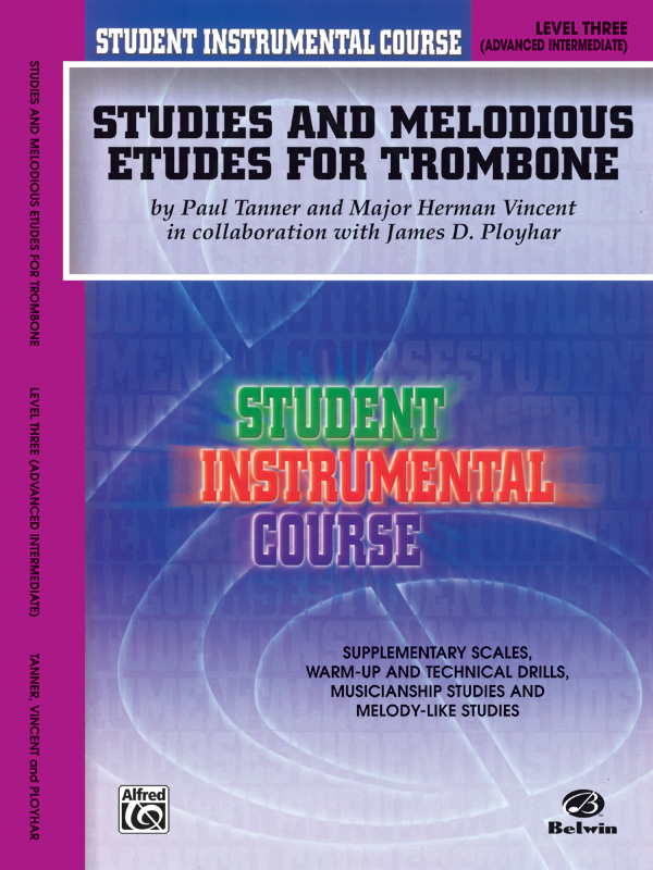 Student Instrumental Course: Studies and Melodious Etudes for Trombone, Level III