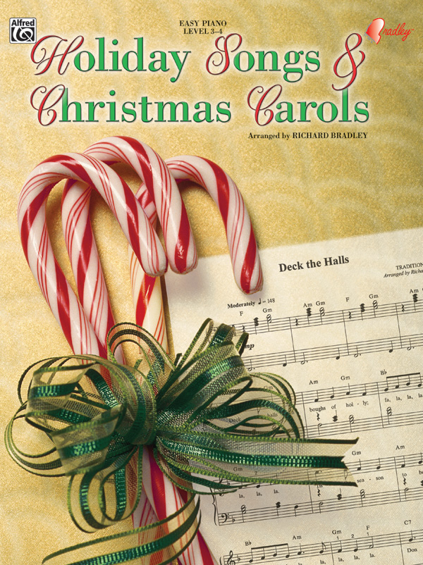 Holiday Songs & Christmas Carols Piano Book  Sheet Music