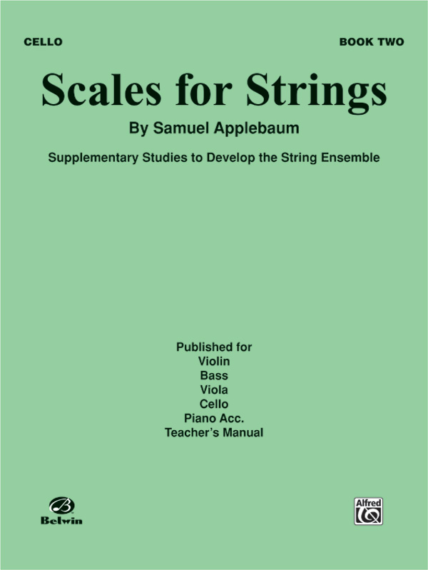 Scales for Strings, Book II: Cello Book