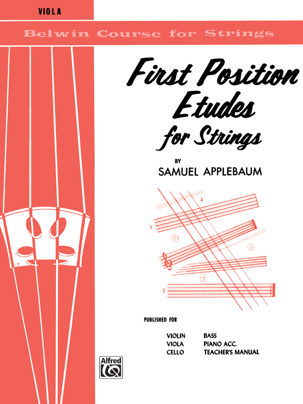 First Position Etudes for Strings