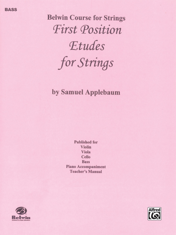 First Position Etudes for Strings