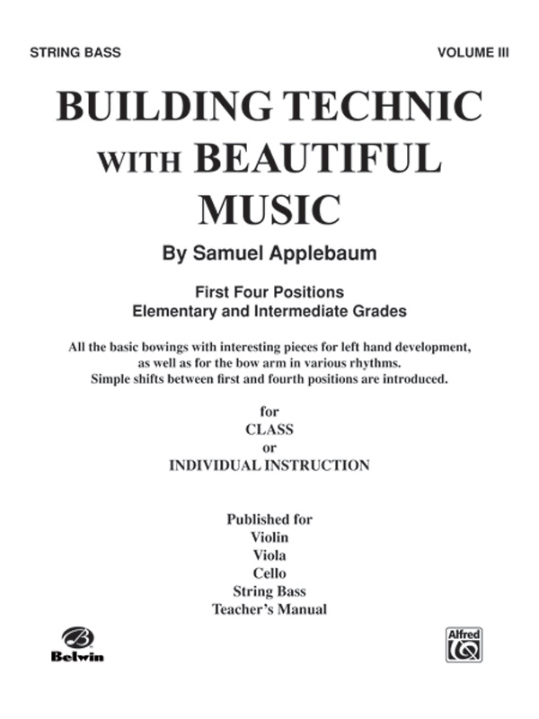 Building Technic With Beautiful Music, Book III