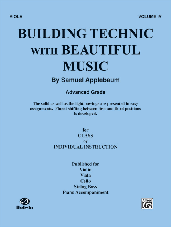 Building Technic With Beautiful Music, Book IV