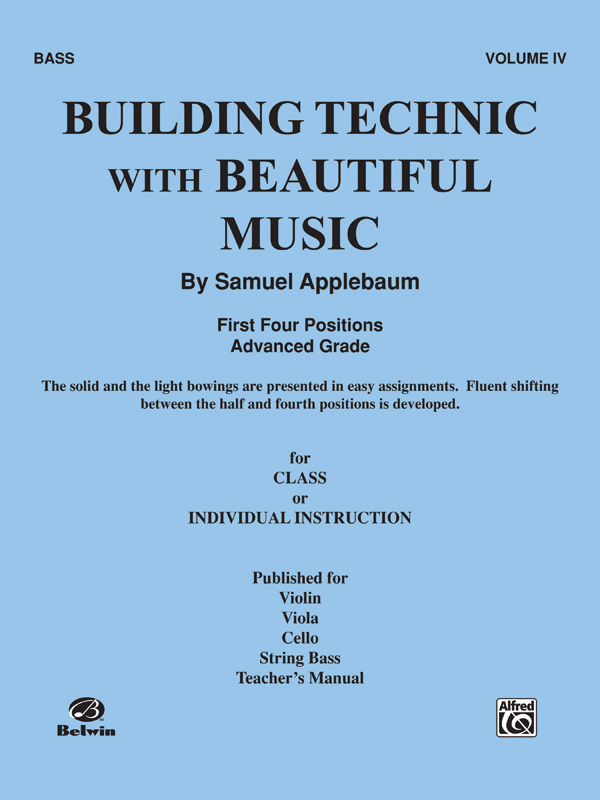 Building Technic With Beautiful Music, Book IV