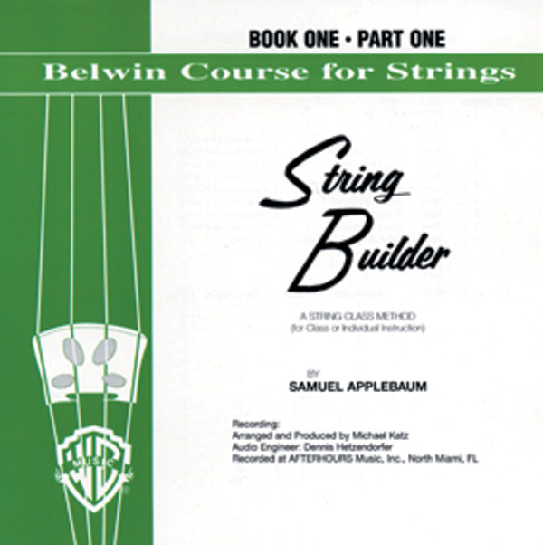 Belwin String Builder Accompaniment Recordings Book One Cd