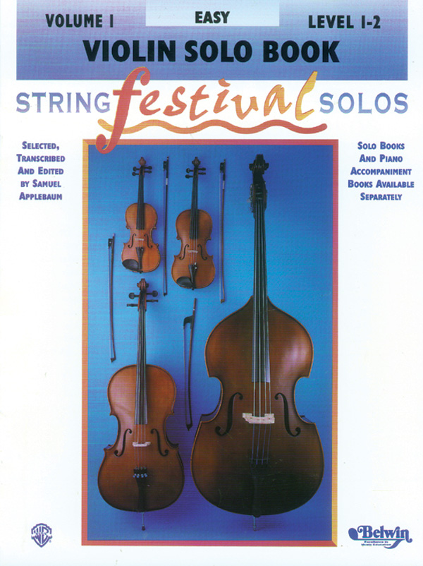 String Festival Solos, Volume I