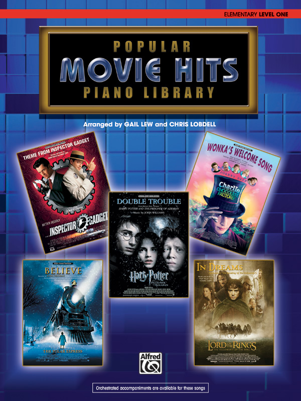 Popular Piano Library: Movie Hits, Level 1